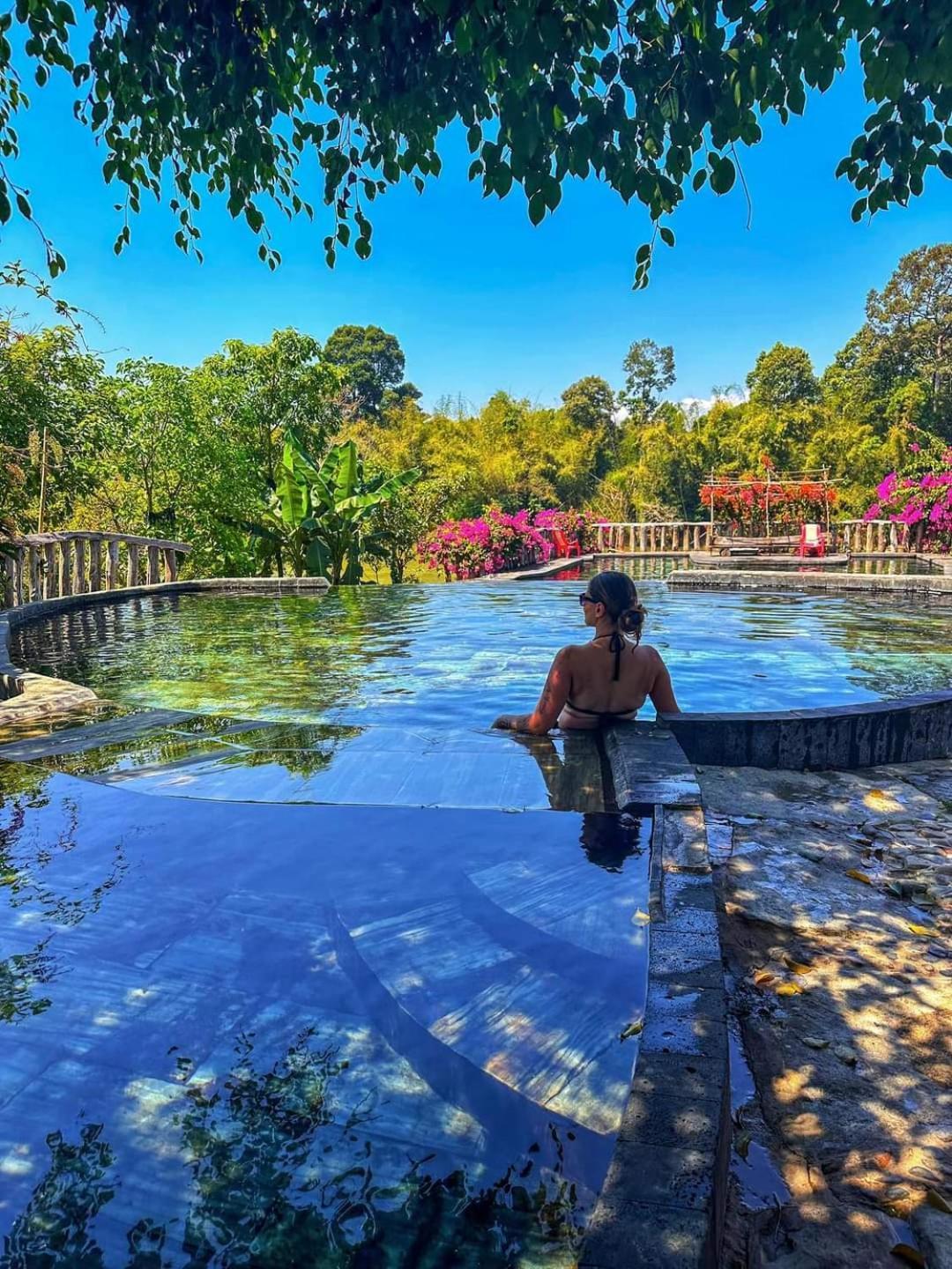 Green Bamboo Lodge Resort Cat Tien Exterior foto