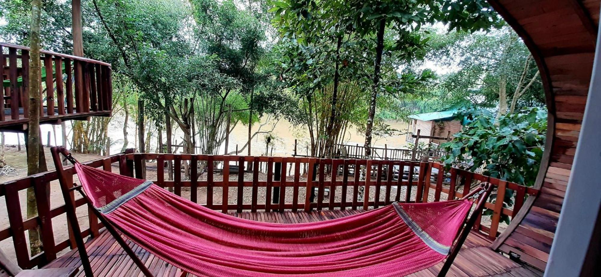 Green Bamboo Lodge Resort Cat Tien Exterior foto