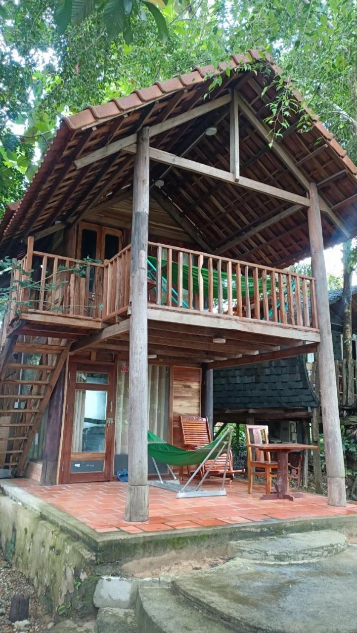 Green Bamboo Lodge Resort Cat Tien Exterior foto